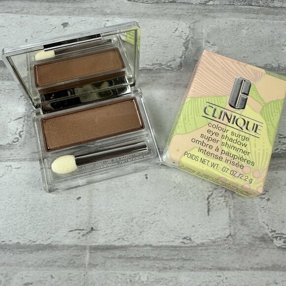 Clinique Colour Color Surge Eye Shadow Super Shimmer 330 Gold Rush NIB - Picture 1 of 3
